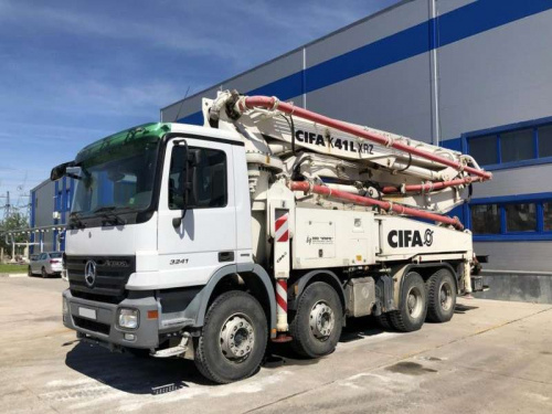Аренда автобетононасоса CIFA K41L XRZ